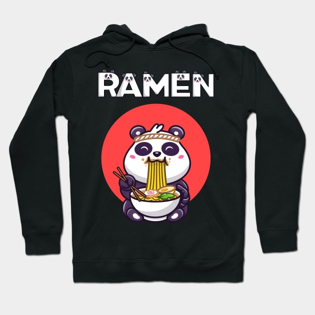 Banda Ramen cut Hoodie by "Artistic Apparel Hub"